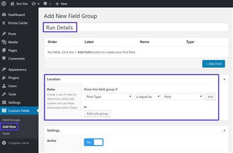 acf true false|advanced custom fields plugin.